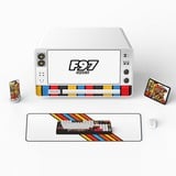 Iqunix F97 Graffiti Diary Wireless Mechanical Keyboard Zwart, US lay-out (QWERTY), TTC Gold Pink, 96%, RGB leds, Hot-swappable, PBT, 2.4GHz | Bluetooth 5.1 | USB-C