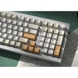 Keychron Cherry Profile Double - Shot PBT Full Set Keycaps - Camel Wit/beige, 218 stuks