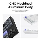 Keychron Q3 HE 8K Magnetic Switch Keyboard Zwart, US lay-out (QWERTY), Keychron Ultra-Fast Lime, 80% (TKL)	, 80% (TKL), RGB, Hot swap, 8K