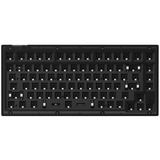 Keychron V1-Z1, gaming toetsenbord Zwart, RGB leds, 75%, Barebone, hot swap
