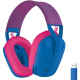 Logitech G435 LIGHTSPEED Wireless Gaming Headset blauw, Bluetooth, Pc, PlayStation 4, PlayStation 5