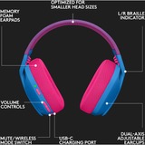 Logitech G435 LIGHTSPEED Wireless Gaming Headset blauw, Bluetooth, Pc, PlayStation 4, PlayStation 5