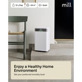 Mill MDH12 luchtontvochtiger Wit, 12 liter per dag, voor 15m²