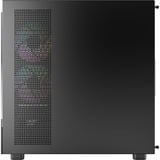 Montech  midi tower behuizing Zwart | 2x USB-A | 1x USB-C | RGB | Window