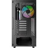 Montech  midi tower behuizing Zwart | 2x USB-A | 1x USB-C | RGB | Window