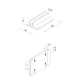 Neomounts NSLS300SILVER Laptophouder 11-17" standaard Zilver