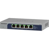 Netgear 5-poorts Multi-Gigabit 2,5G Ethernet Unmanaged switch, MS105 Grijs