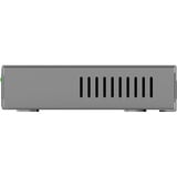 Netgear 5-poorts Multi-Gigabit 2,5G Ethernet Unmanaged switch, MS105 Grijs