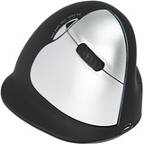 R-Go Tools HE Break ergonomische muis Zwart/zilver, 2400dpi, Rechts, Large (Handlengte boven de 185mm), bluetooth