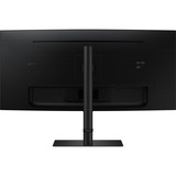 SAMSUNG ViewFinity S6 S65UC 34" Curved UltraWide monitor Zwart, HDMI, DisplayPort, Sound, RJ-45, USB-C