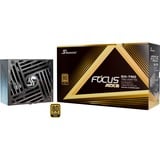 Seasonic FOCUS GX-750-V4 750W ATX3.1 voeding  Zwart, 1x 12VHPWR, 2x PCIe, kabelmanagement