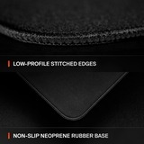 SteelSeries QcK Performance Balance gaming muismat Zwart, L