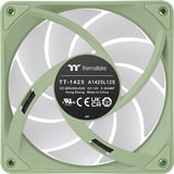 Thermaltake CT140 EX ARGB Sync PC Cooling Fan - Matcha Green (3-Fan Pack) case fans Lichtgroen, 3 stuks, 140 x 140 x 25 mm, PWM