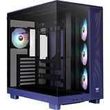 Thermaltake  midi tower behuizing Paars | 2x USB-A | 1x USB-C | RGB | Window