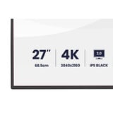iiyama ProGraphic HB2701UHSNP-B1 27" 4K UHD monitor Zwart (mat), HDMI, DisplayPort, USB-C, Audio