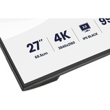 iiyama ProGraphic HB2701UHSNP-B1 27" 4K Ultra HD monitor Zwart (mat), 1x DisplayPort, 1x HDMI, 2x USB-C, 3x USB-A, 1x RJ-45, HDMI, DisplayPort, USB-C, Audio