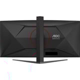 AOC CU34G4 34" Curved UltraWide gaming monitor Zwart/rood, 180 Hz, HDMI, DisplayPort, AMD FreeSync