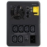 APC Back-UPS BX2200MI Noodstroomvoeding ups Zwart, 2200VA, 6x C13, USB