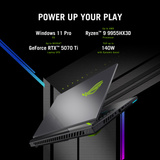 ASUS ROG Strix G16 G614FR-RV020W 16"  gaming laptop Grijs | R9 9955HX | RTX 5070 Ti | 16 GB | 1 TB SSD