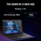 ASUS ROG Zephyrus G16 GU605CR-QR112W 16"  gaming laptop Grijs | Core Ultra 9 285H | RTX 5070 Ti | 32 GB | 2 TB SSD