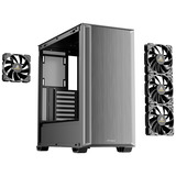 Antec P7 S midi tower behuizing Zwart/zilver | 2x USB-A | 1x USB-C