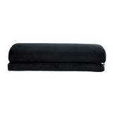 Arozzi Footrest - Velvet - Black voetensteun Zwart