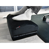 Arozzi Footrest - Velvet - Black voetensteun Zwart