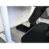 Arozzi Footrest - Velvet - Black voetensteun Zwart