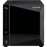 Asustor Drivestor 4 Pro Gen2 incl. 4x WD Red Plus 4 TB harde schijf nas Zwart, LAN, USB