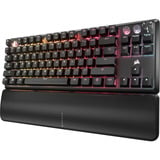 Corsair K70 PRO TKL mechanisch gaming toetsenbord Zwart, US lay-out (QWERTY), Corsair MGX Hyperdrive, 80% (TKL)	, 8K, RGB, ABS double-shot keycaps