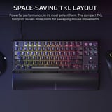 Corsair K70 PRO TKL mechanisch gaming toetsenbord Zwart, US lay-out (QWERTY), Corsair MGX Hyperdrive, 80% (TKL)	, 8K, RGB, ABS double-shot keycaps