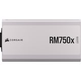 Corsair RM750x SHIFT White modulaire 750 watt voeding  Wit, 1x 12V-2x6, 2x PCIe