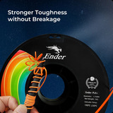 Creality Ender 1.75mm PLA+ 3D Printing Filament Oranje, 1kg 3d-filament 