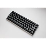 Ducky One 3 Classic Mini, toetsenbord Zwart/wit, US lay-out, Cherry MX Red, RGB led, Double-shot PBT, Hot-swappable, QUACK Mechanics, 60%