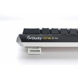 Ducky One 3 Classic Mini, toetsenbord Zwart/wit, US lay-out, Cherry MX Red, RGB led, Double-shot PBT, Hot-swappable, QUACK Mechanics, 60%