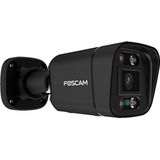 Foscam V8EP-B, 8MP UHD PoE IP beveiligingscamera met persoons- en voertuigdetectie Zwart, PoE