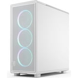 Fractal Design Epoch RGB midi tower behuizing Wit | 2x USB-A | 1x USB-C | RGB | Tempered Glass