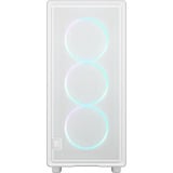 Fractal Design Epoch RGB midi tower behuizing Wit | 2x USB-A | 1x USB-C | RGB | Tempered Glass