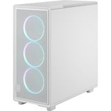 Fractal Design Epoch RGB midi tower behuizing Wit | 2x USB-A | 1x USB-C | RGB | Tempered Glass