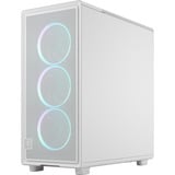 Fractal Design Epoch RGB midi tower behuizing Wit | 2x USB-A | 1x USB-C | RGB | Tempered Glass