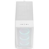 Fractal Design Epoch RGB midi tower behuizing Wit | 2x USB-A | 1x USB-C | RGB | Tempered Glass