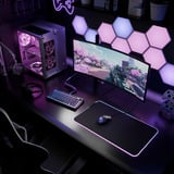 Glorious GMP 2 GLED - XL verlengd gaming muismat Zwart, RGB