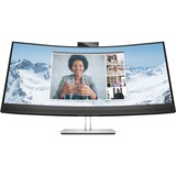 HP HP  34 L E34m G3  WQHD  Monitor Zwart/zilver