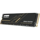 KLEVV CRAS C925G 1 TB SSD Zwart, K01TBM2SP0-25G, PCIe Gen 4.0 x4, NVMe 2.0