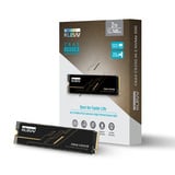 KLEVV CRAS C925G 1 TB SSD Zwart, K01TBM2SP0-25G, PCIe Gen 4.0 x4, NVMe 2.0