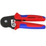 KNIPEX Krimptang 97 53 14 SB Rood/blauw, met zij-ingang