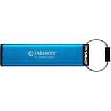 Kingston IronKey Keypad 200 256 GB usb-stick USB-C 3.2 (5 Gbit/s)