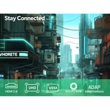 Koorui E2741A 27" 4K Ultra HD monitor Zwart, 1x DisplayPort, 2x HDMI, HDMI, DisplayPort, AMD Free-Sync