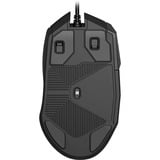 LORGAR Stricter 579 gaming muis Zwart, 400 - 12000 dpi, RGB, OLED Display
