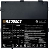 Lian Li RB 550B, 550 Watt voeding  Zwart, 1x PCIe
